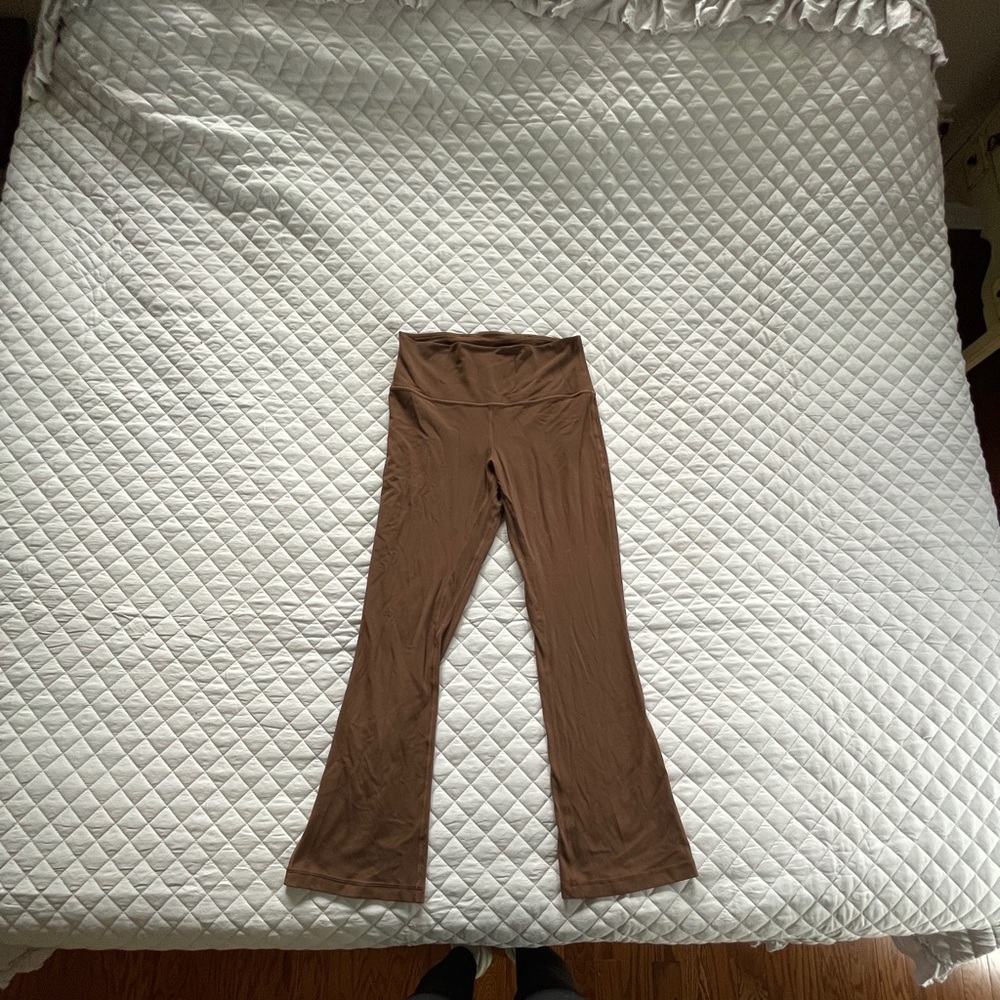 Lululemon align mini-flare pant 28” in Java